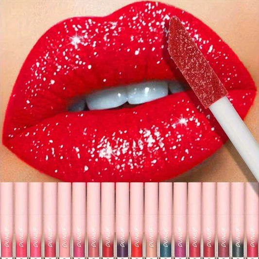 1Pcs Pearlescent Lipstick - Waterproof Long-Lasting Lip Gloss Easy to Paint Exquisite Gift Stage Makeup Daily Makeup Universal