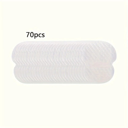 20Pcs/30Pcs/50Pcs/70Pcs Underarm Sweat Pads, Washable Sweat Absorbing Guards, Dress Sweat Perspiration Pads Shield