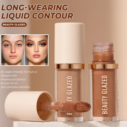2025  2 Color Liquid Contouring to Enhance the Facial Contour,Waterproof ,Matte,V-Face Shaping Contour Face Makeup