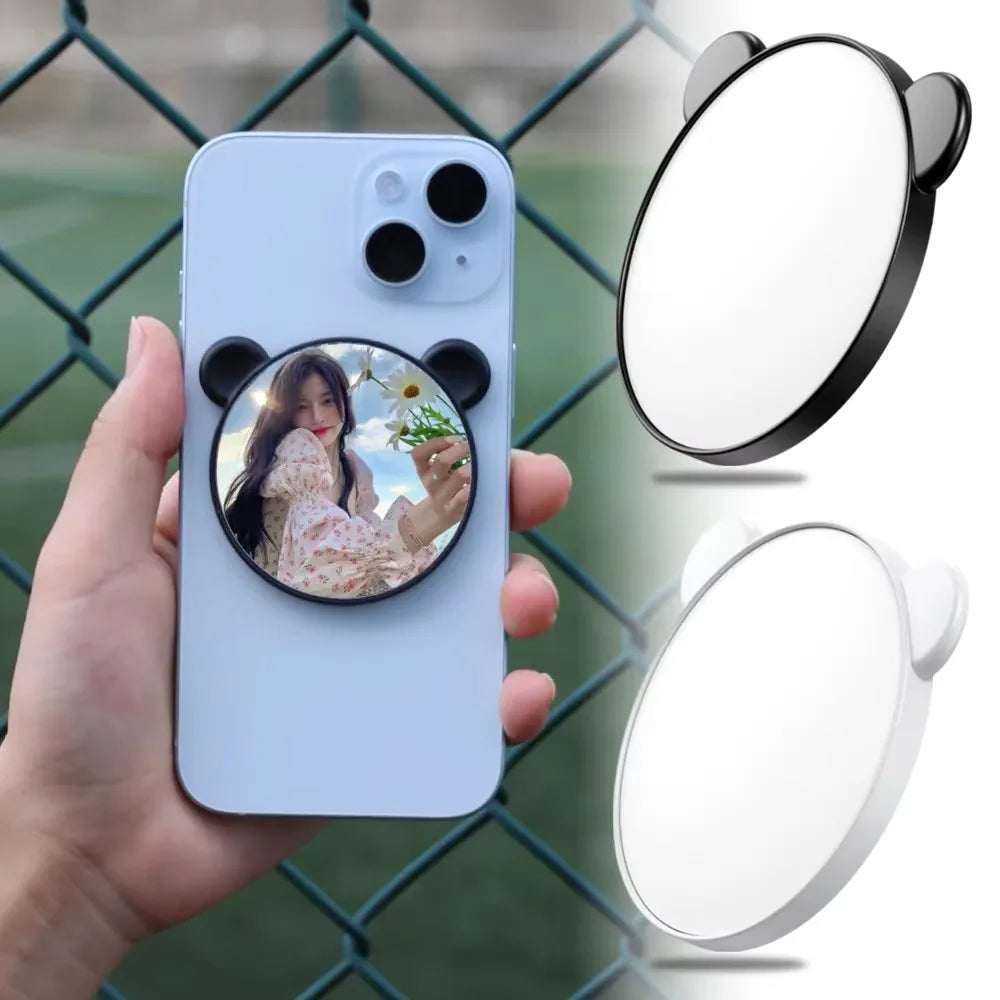 For Apple Magsafe Magnetic Phone Selfie Mirror Phone Back Camera Wide Angle Video Magnet Selfie Mirrors for Iphone 16 15 14 13