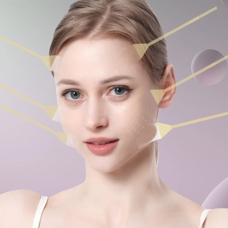 Invisible Facial Slimming Tape Wrinkle Removal Sticker Face Stickers Neck Eye Lifter Sticker anti Aging Patch Face Lift Tape