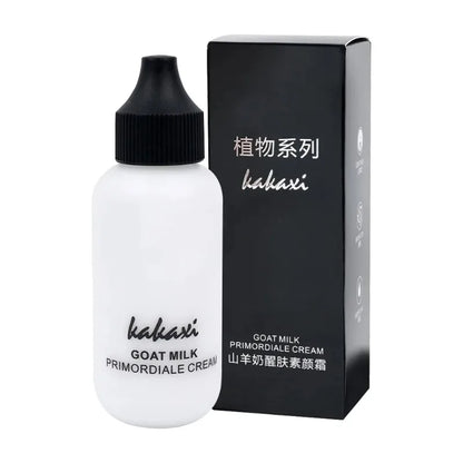 50Ml Goat Milk Liquid Foundation Cream Moisturize Oil-Control Matte Concealer Cosmetics Waterproof Cover Acne Base Cream Makeups