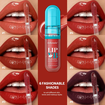 Lip Stain Vb Hydrating Gloss Stain 12HR Hydration Long-Lasting Moisturize Nourish Lips Hydra Honey Instant Glossy Wetness Makeup