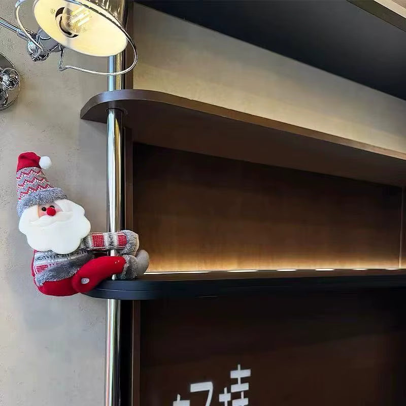 Santa Claus Christmas Atmosphere, Chandelier Decoration, Cute Santa Claus Curtain Buckle, Christmas Pendant, Gift Decoration