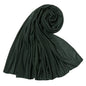 Hot Muslim Fashion Woman Soft Hijabs Scarf Shawl Plain Cotton Jersey Scarves Turban Women Long Shawls Head Wrap Headband Abaya