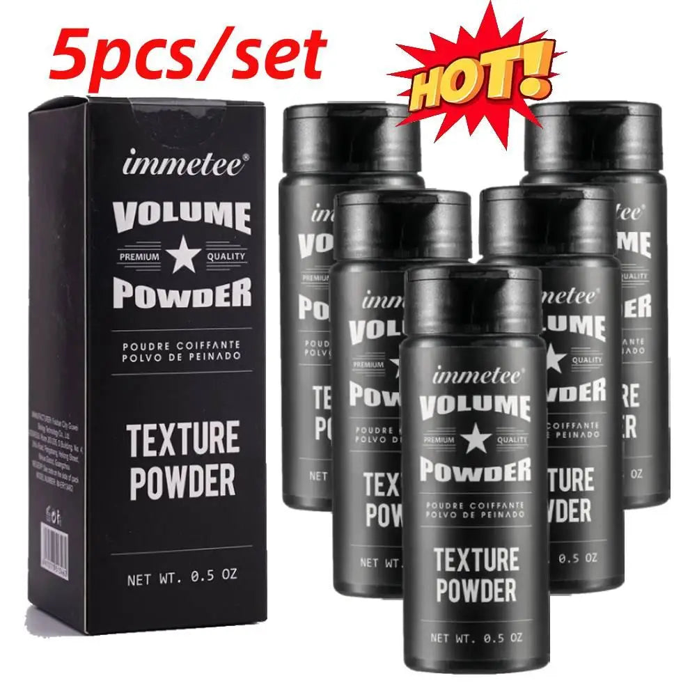 5Pcs Fluffy Hair Powder Volumizing Hair Powder Mattifying,Haircut Enhancer, Styling Aid, Absorbs Grease, Adds Fluffy Texture