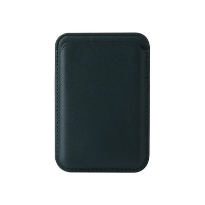 For Magsafe Card Holder Strong Magnetic Leather Wallet for Iphone 17 16 15 14 13 12 Pro Max Case ID Credit Card Pocket Slot Bag
