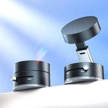 Magnetic Phone Holder Stand: Adjustable, Foldable, Strong Suction Cup for Car & Multi-Scene Use