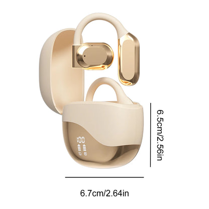 M62 Smart Translator Earbuds Bone Conduction Real Time Bluetooth-Compatible 5.4 Two-Way Voice Translator Translator Headset
