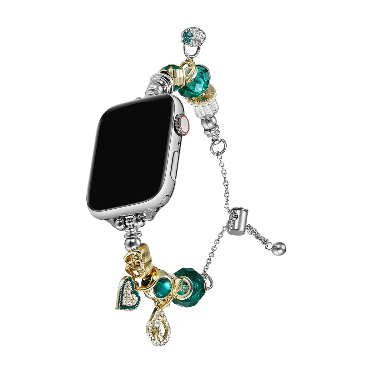 Jewelry Strap for  Watch 10 Band 46Mm 42Mm 41Mm 45Mm 44Mm 38/40Mm Women Bling Metal Bracelet Iwatch Series 9 8 7 6 SE Ultra