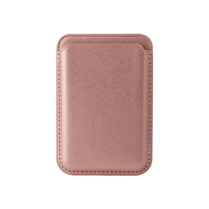 For Magsafe Card Holder Strong Magnetic Leather Wallet for Iphone 17 16 15 14 13 12 Pro Max Case ID Credit Card Pocket Slot Bag