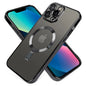 Clear Plating  Magnetic Case For iphone 16 15 14 13 12 11 Pro Max Plus Lens Protection For Magsafe Wireless Charging Cases Cover