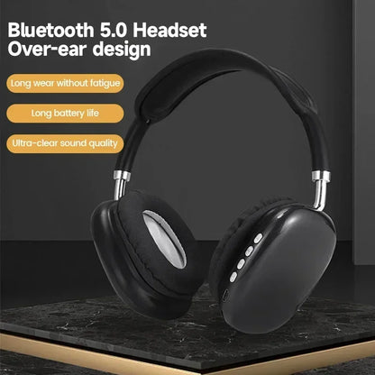 P9/P9 Pro Wireless Bluetooth 5.1 Game Headphone Headset with Mic Hifi Sound Earphone for Android Ios Sports Gaming Headphones