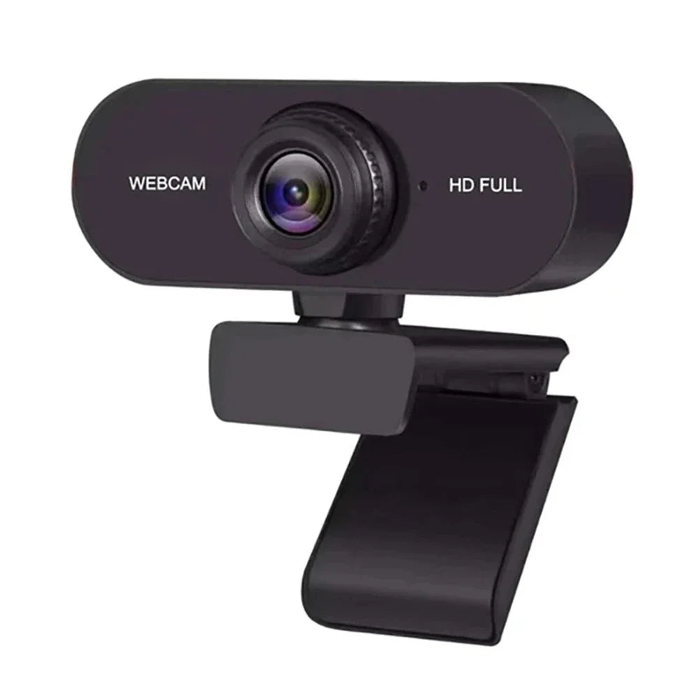 2K 1080P 720P 480P HD Webcam for Desktop Laptop Computer Mini USB Web Camera with Microphones Web Cam Cover for Youtube Skype