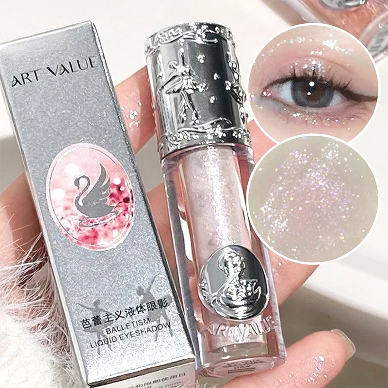 Balletism Liquid Eyeshadow Liquid Fine Shimmer High Light Eyeshadow Delicate Everything with Influencer