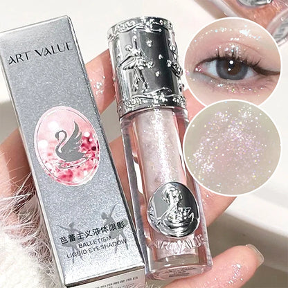 Balletism Liquid Eyeshadow Liquid Fine Shimmer High Light Eyeshadow Delicate Everything with Influencer