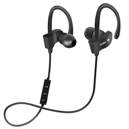 Wireless Headphones Earloop Ear Hook Earbuds Wireless Bluetooth Headset Handsfree Neckband with Mic Bluetooth Earphones
