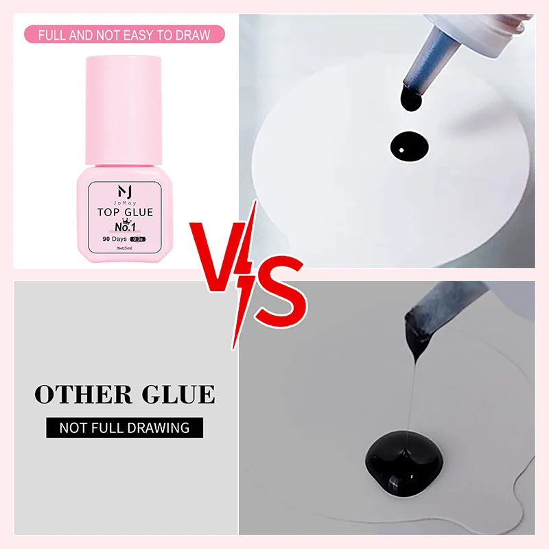 JOMAY Glue Eyelash Extensions Glue 0.3S Free Shipping 70DAYS Retention Volume Lash Adhesive Makeup Tools 5Ml Lash Glue