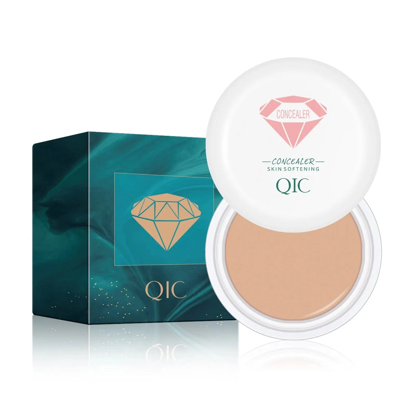 High Coverage Concealer Cover anti Dark Circle Freckle Long-Lasting Waterproof Foundation BB Cream for Face Makeup Base Cosmetic