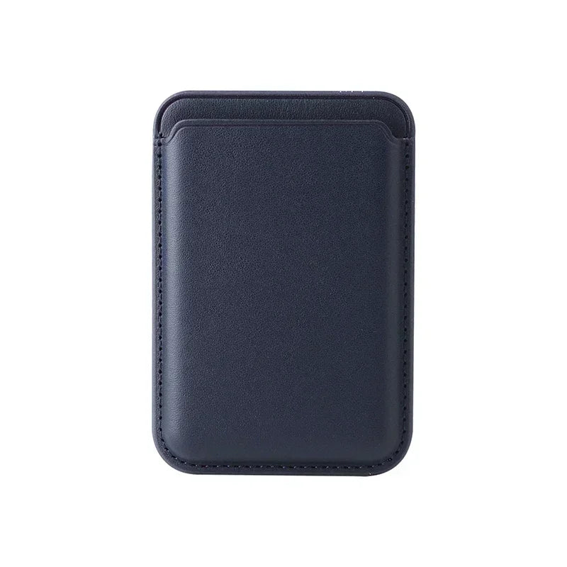 For Magsafe Card Holder Strong Magnetic Leather Wallet for Iphone 17 16 15 14 13 12 Pro Max Case ID Credit Card Pocket Slot Bag