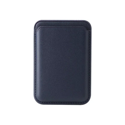 For Magsafe Card Holder Strong Magnetic Leather Wallet for Iphone 17 16 15 14 13 12 Pro Max Case ID Credit Card Pocket Slot Bag