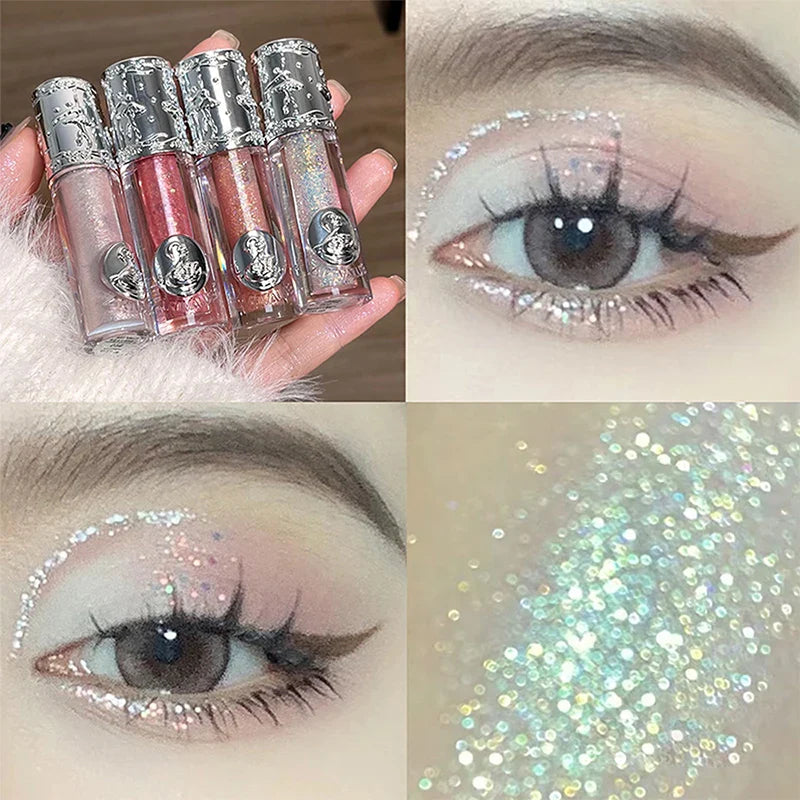 Balletism Liquid Eyeshadow Liquid Fine Shimmer High Light Eyeshadow Delicate Everything with Influencer