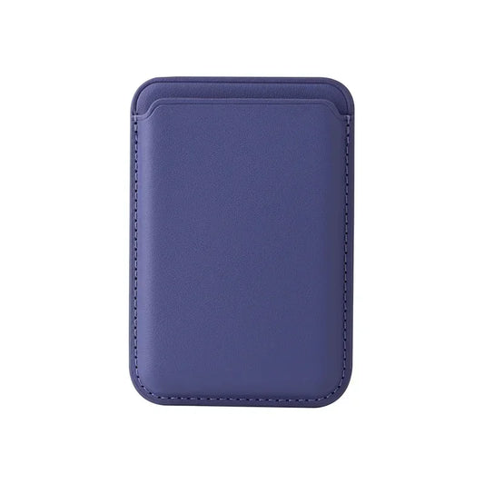 For Magsafe Card Holder Strong Magnetic Leather Wallet for Iphone 17 16 15 14 13 12 Pro Max Case ID Credit Card Pocket Slot Bag
