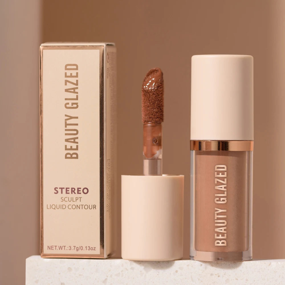 2025  2 Color Liquid Contouring to Enhance the Facial Contour,Waterproof ,Matte,V-Face Shaping Contour Face Makeup