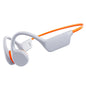 True Bone Conduction Headset IPX8 32GB Bluetooth 5.3 Wireless Swimming Headphone with Microphone Waterproof Exercise Fitness