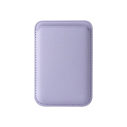 For Magsafe Card Holder Strong Magnetic Leather Wallet for Iphone 17 16 15 14 13 12 Pro Max Case ID Credit Card Pocket Slot Bag