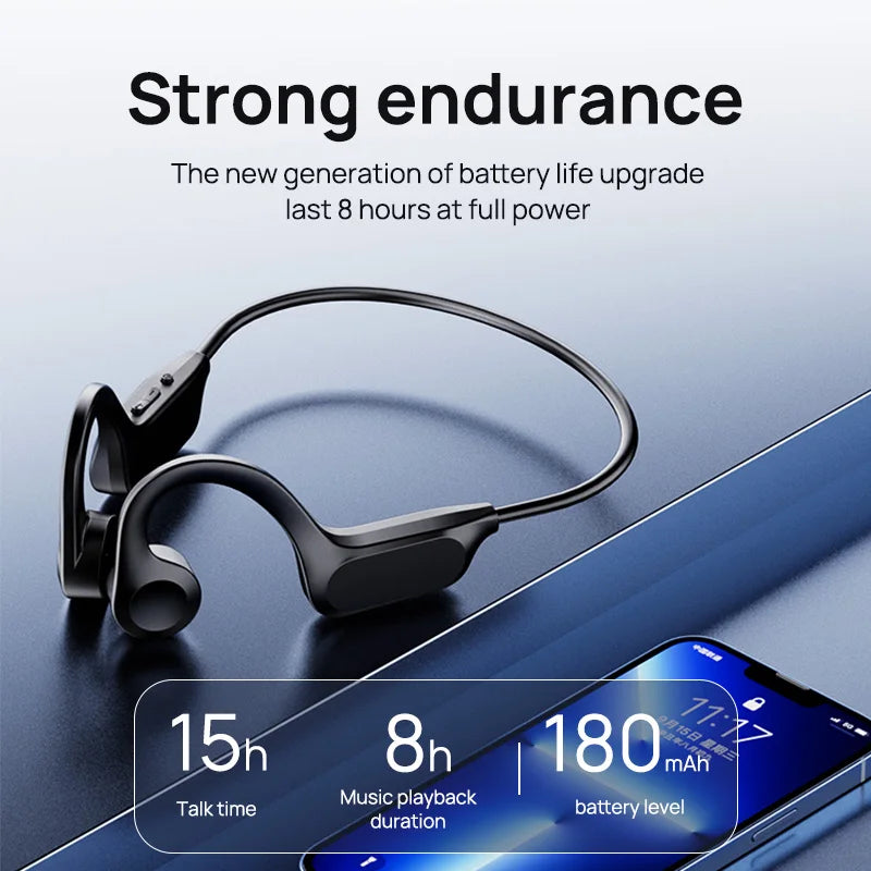 X7 Wireless Headphones Sports Swimming Bluetooth Compatible Headset Hands-Free with Microphone for Running Sports Earbuds