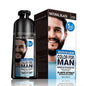 Natural Long Lasting 200Ml Permanent Beard Dye Shampoo for Men Beard Dying Removal White Grey Beard Hair Men Beard Dye Shampoo