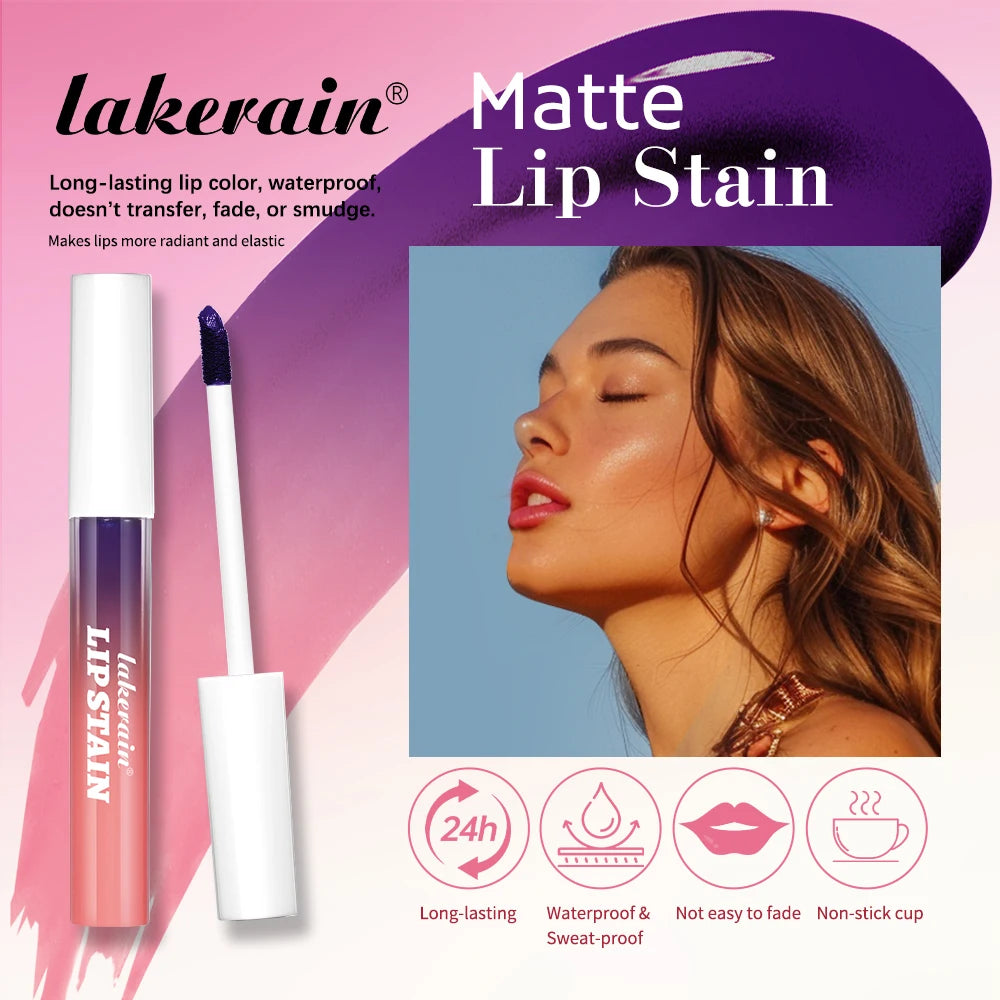 3Pcs/Set Lip Stain Peel off and Reveal Long Lasting Waterproof Pink Lip Tint Transfer Proof Natural Lip Stain Tear off Lip Gloss