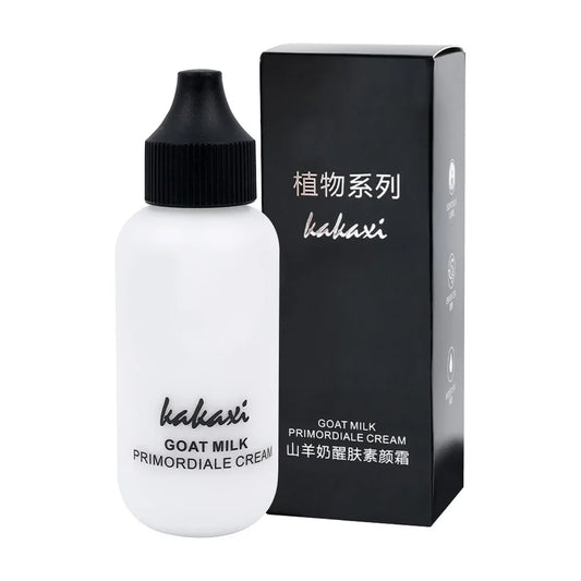 50Ml Goat Milk Liquid Foundation Cream Moisturize Oil-Control Matte Concealer Cosmetics Waterproof Cover Acne Base Cream Makeups