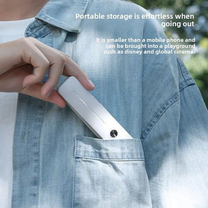 Ultra Mini Portable Bluetooth Selfie Stick 360 Rotation Mobile Phone Photography Tool Pocket Size Helper Stand for Electronics