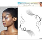 1PC Hair Tattoo Stickers Creating the Seriously Real Baby Hairs Temporary Hairline Sticker Curly Template Hair Edge Tattoo Stick