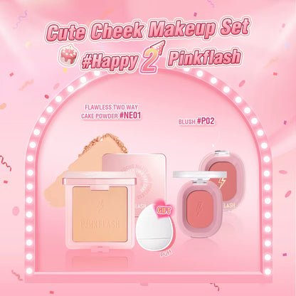 2 Anniversary Full Makeup Sets Waterproof Liquid Lipstick Face Concealer Eyeshadow Palette Mascara Eyebrow Cosmetics
