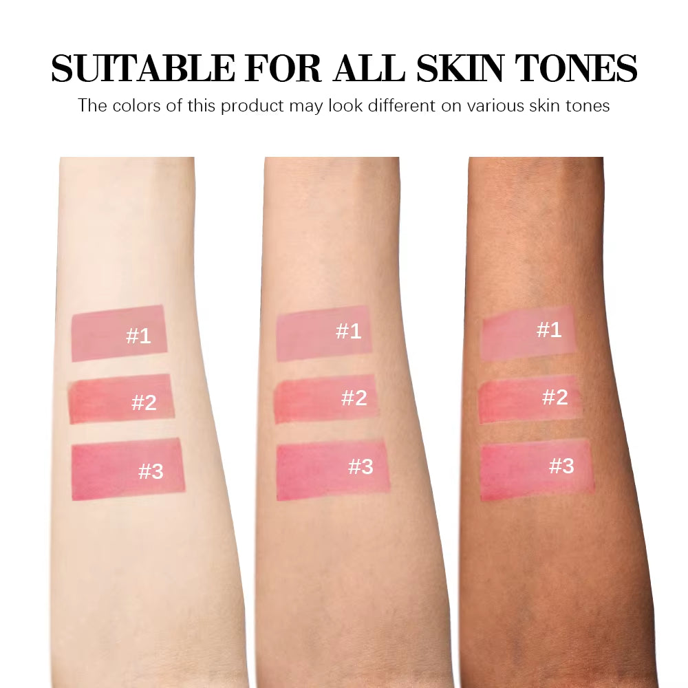 Blading Lip Gloss Peel and Stick Set Long-Lasting Waterproof Pink Lip Gloss Transfer Resistant Natural Lip Gloss for Women