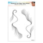 1PC Hair Tattoo Stickers Creating the Seriously Real Baby Hairs Temporary Hairline Sticker Curly Template Hair Edge Tattoo Stick