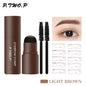 Complete Professional Eyebrow Powder Stamp Shaping Kit Makeup Brushes Eyebrow Paint Eyebrow Pencil Eye Brows Stencil