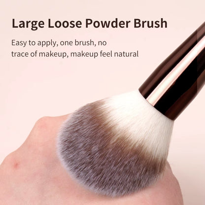4PCS Makeup Brush Set Double Head Foundation Powder Contour Brush for Flawless Makeup Soft Fluffy Hair Makeup Tools