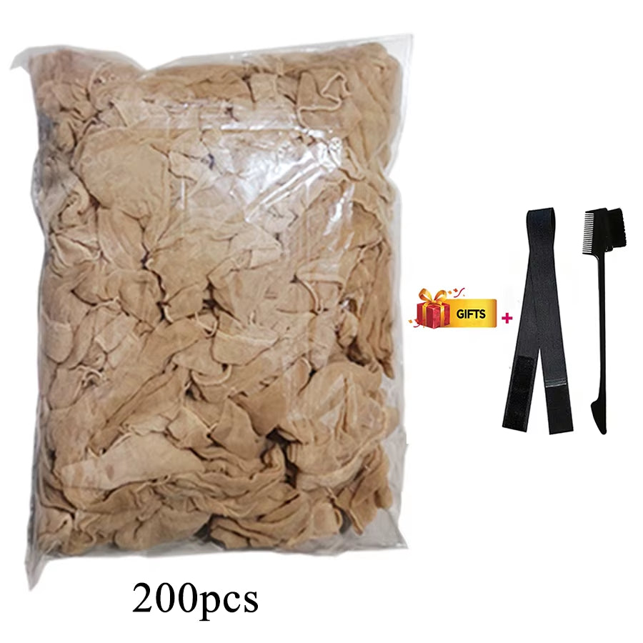 10-200PCS HD Wig Caps for Women,Stocking Caps for Wig,Thin Invisible Wig Caps for Women,Stocking Caps Wig Cap HD Caps for Wig