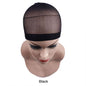 2 Pcs/ Pack Wig Caps Hair Nets Weave Hairnets Wig Nets Stretch Mesh Caps Stocking Caps for Making Wigs Free Size