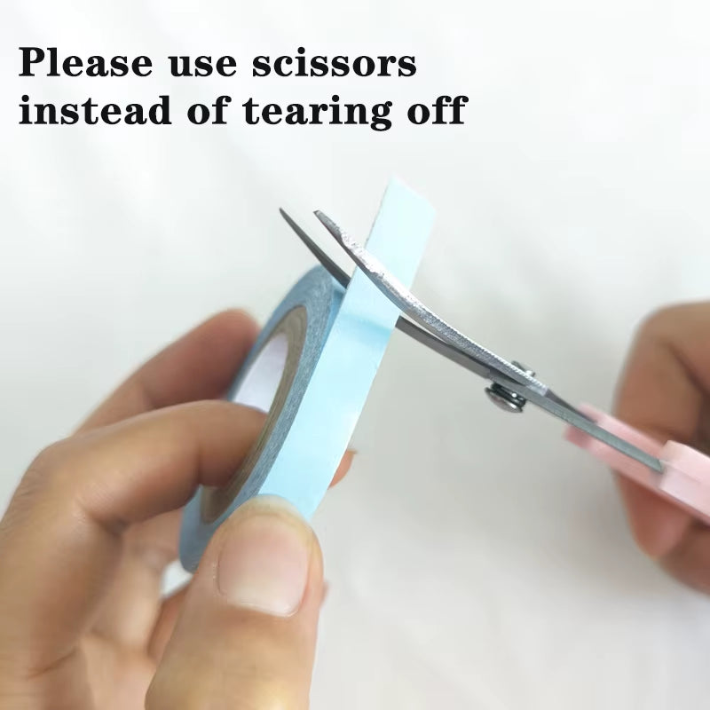 3Yard 0.8Cm Front Lace Wig Glue Double-Sided Tape Glue Wig Glue for Tape Hair Extension Tape Hair Lace Front Tape Glue Adhesives