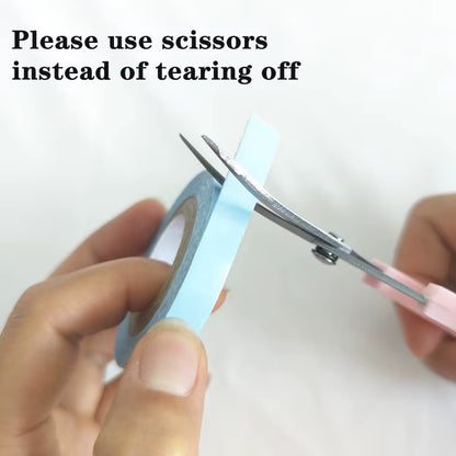 3Yard 0.8Cm Front Lace Wig Glue Double-Sided Tape Glue Wig Glue for Tape Hair Extension Tape Hair Lace Front Tape Glue Adhesives